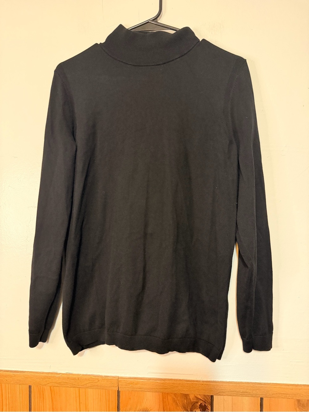 Talbots Black Women's Turtleneck Sweater